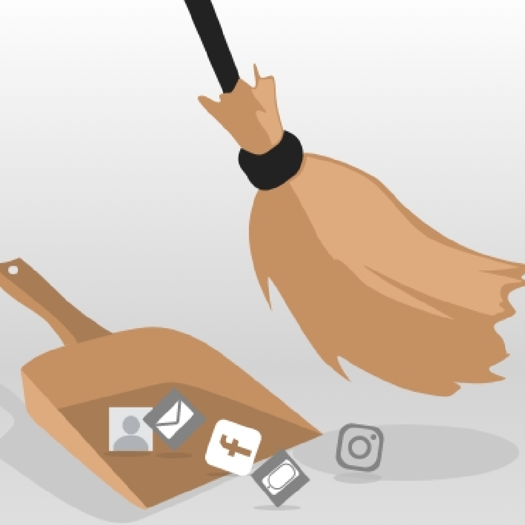 Sweeping to clean up your online presence