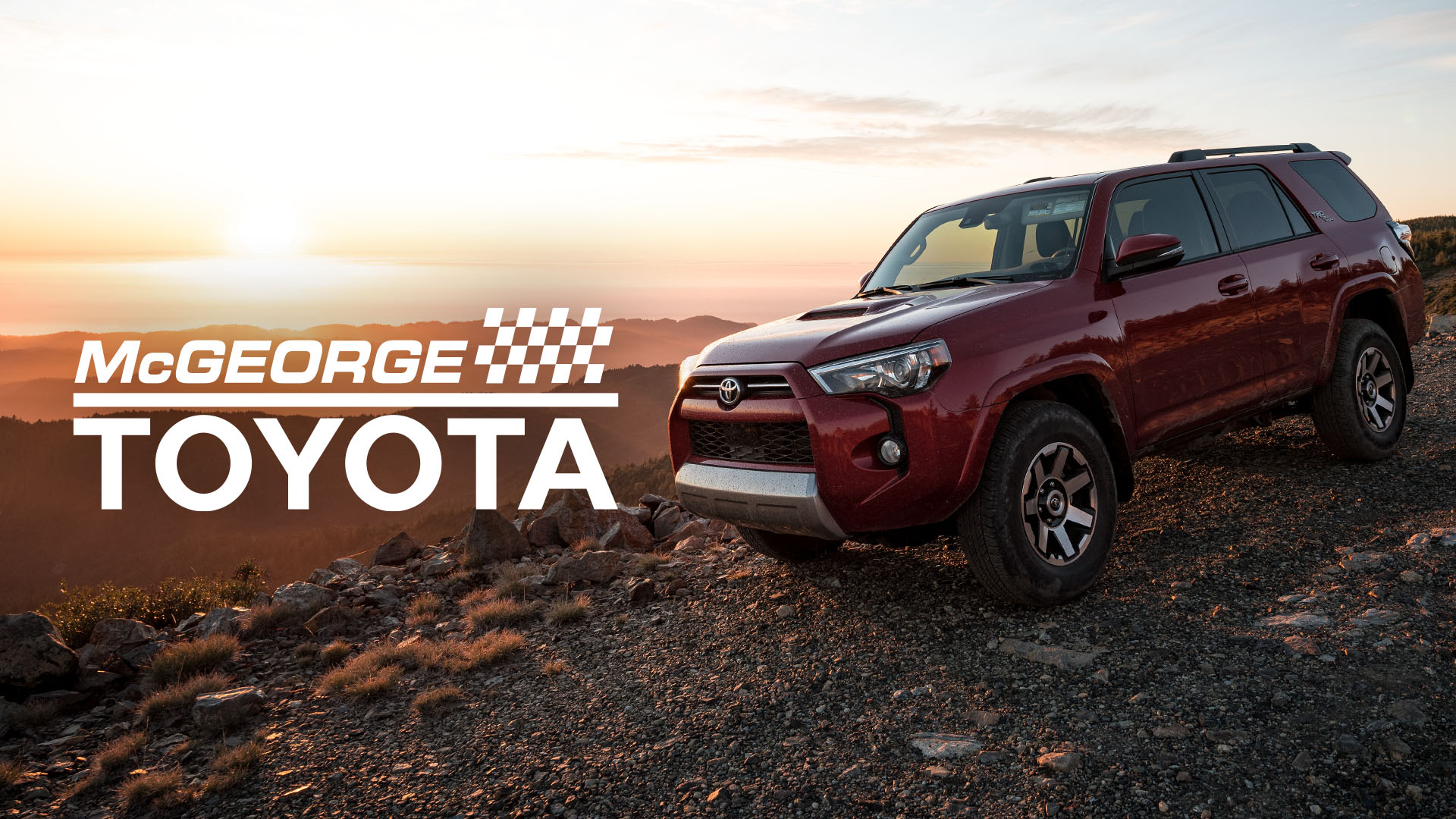 McGeorge Toyota logo and ad