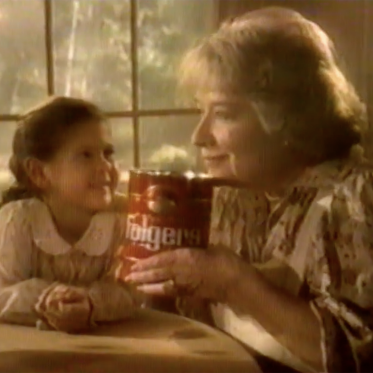 Vintage Folgers Coffee TV Commercial