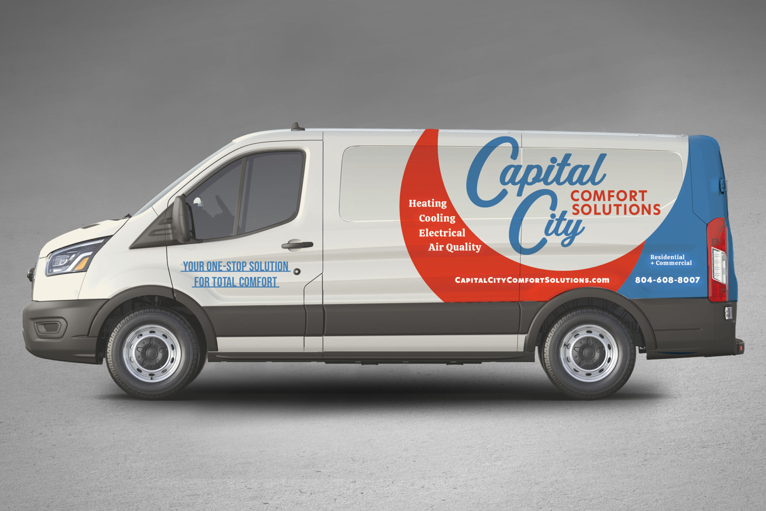 Capital City Comfort Solutions Truck Design