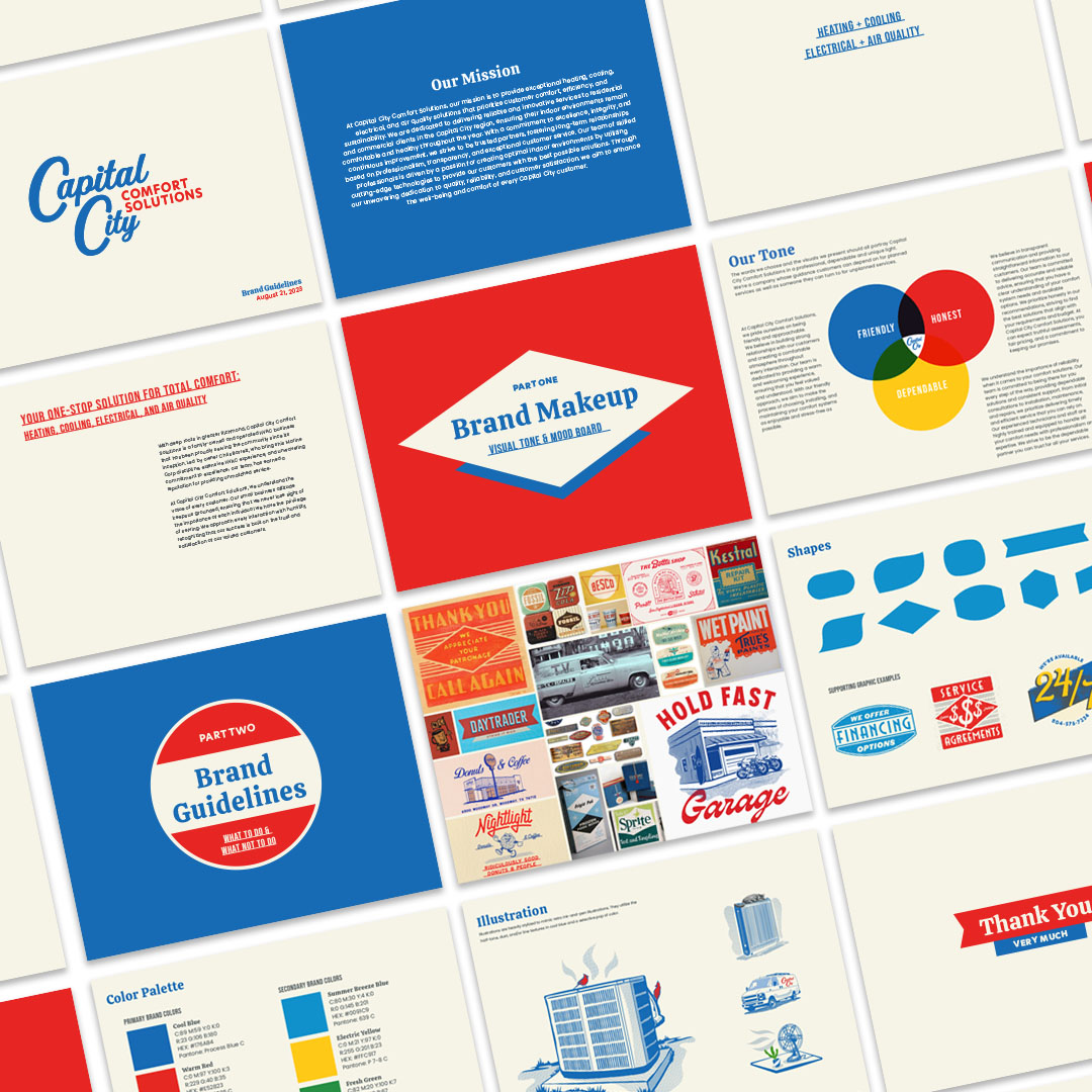 Capital City Comfort Solutions - Brand Guidelines