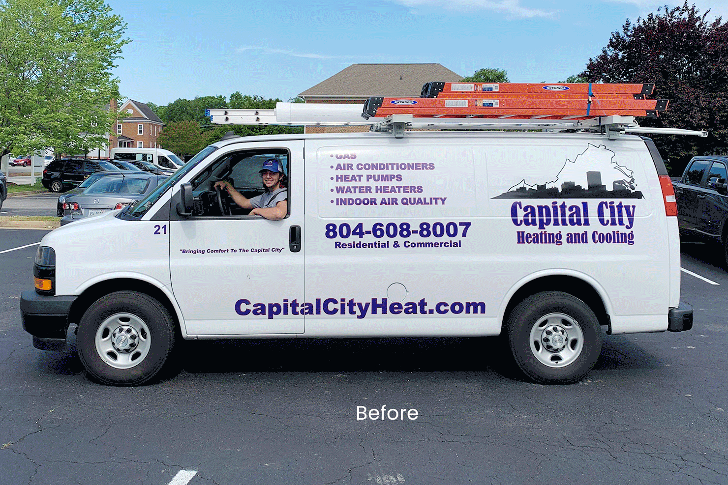 The King Agency HVAC rebrand for Capital City Comfort Solutions