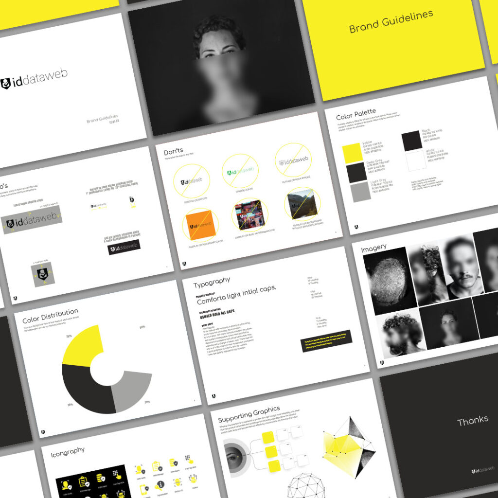 Brand Guidelines ID Dataweb by The King Agency