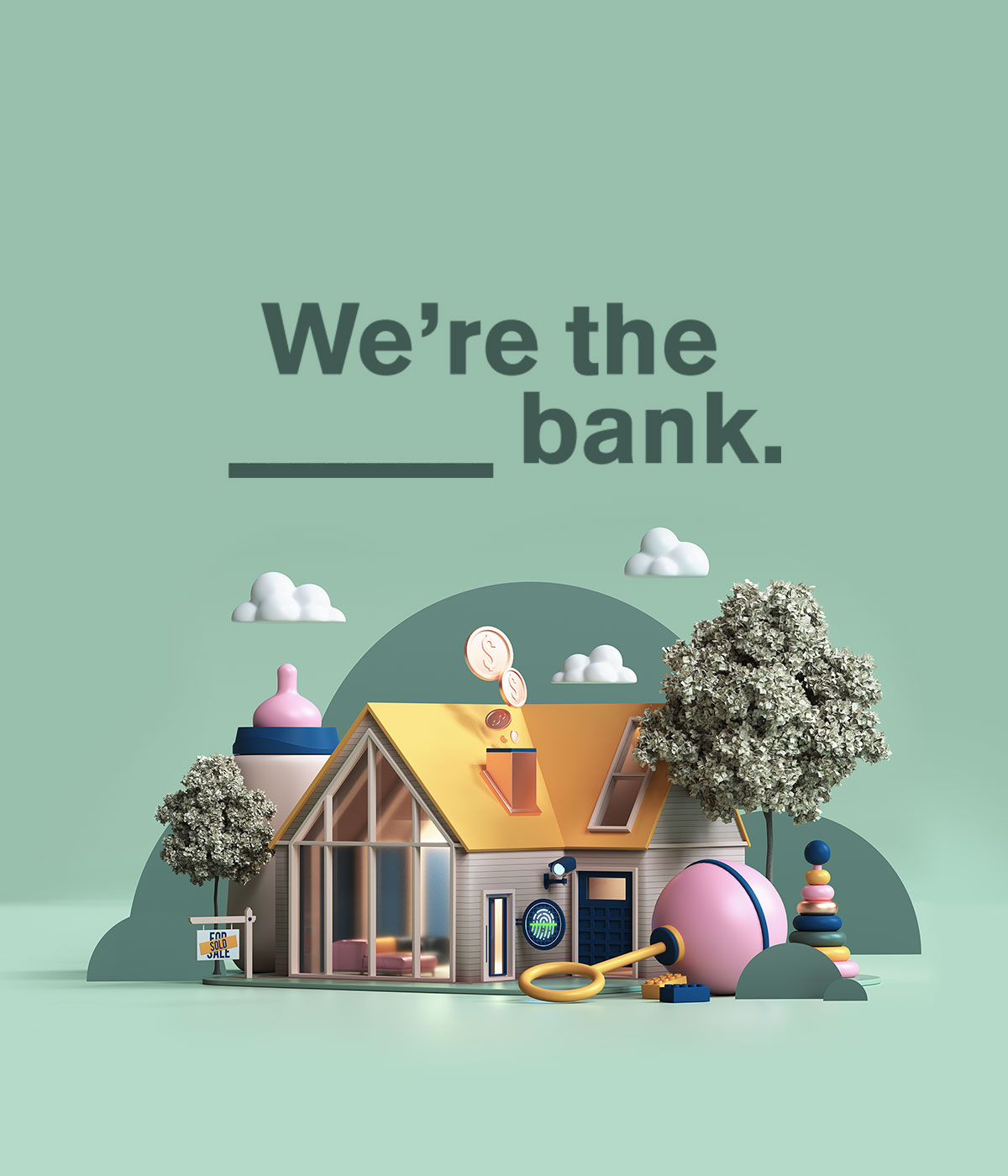 Touchstone Bank - The Blank Bank Campaign